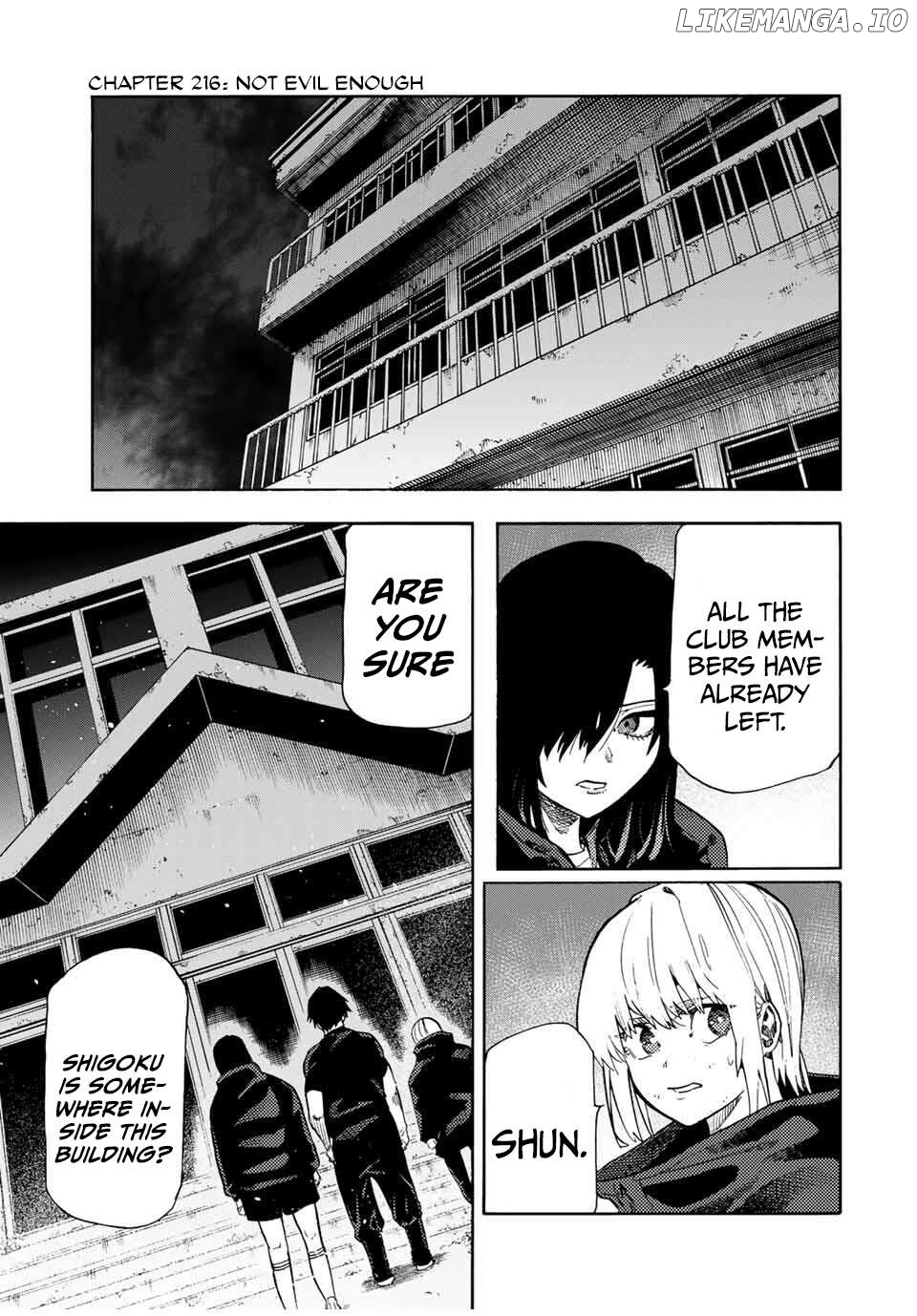 Juujika No Rokunin Chapter 216 image 01